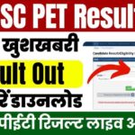 UPSSSC PET Result 2025